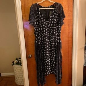 Lane Bryant floral block dress